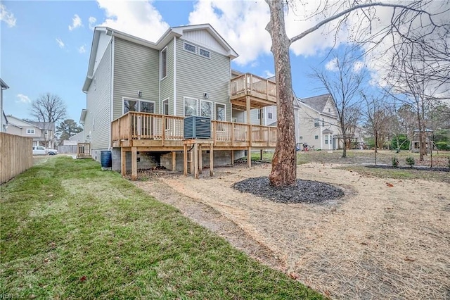 1755 Jason Ave, Norfolk, VA 23509 - rear view of property with a deck