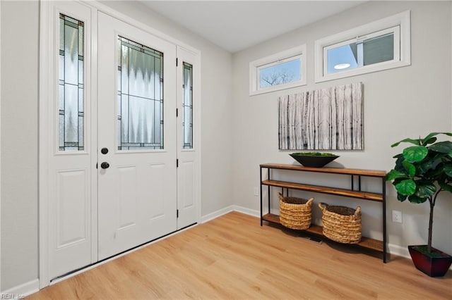 1755 Jason Ave, Norfolk, VA 23509 - entryway with wood finished floors and baseboards