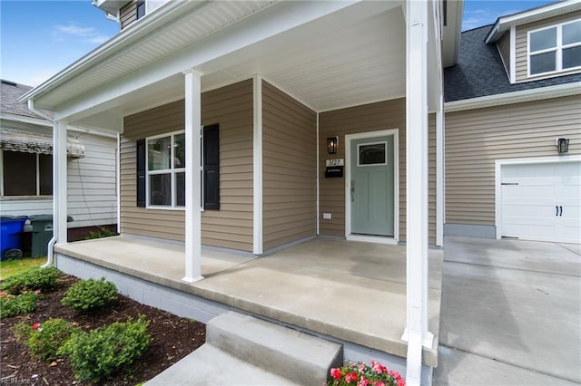 3127 Lens Ave, Norfolk, VA 23509 - doorway to property featuring covered porch and a shingled roof