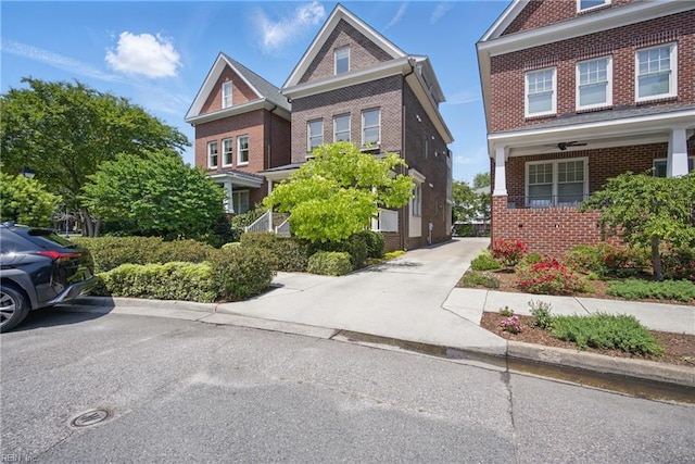 726 Redgate Ave, Norfolk, VA 23507 - view of front of house with brick siding