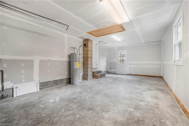 837 Mount Pleasant Rd, Chesapeake, VA 23322 - garage with water heater