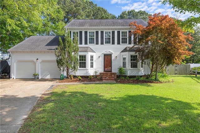2124 Thackeray Ln, Virginia Beach, VA 23454 - colonial-style house featuring an attached garage and driveway