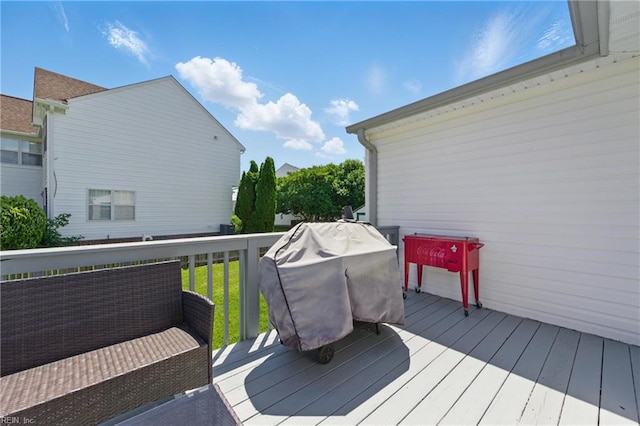 6701 Burbage Landing Cir, Suffolk, VA 23435 - view of wooden deck