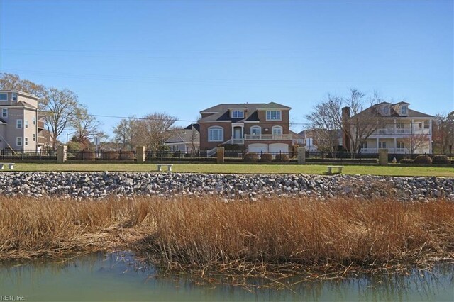 433 Croatan Rd, Virginia Beach, VA 23451 - water view with fence