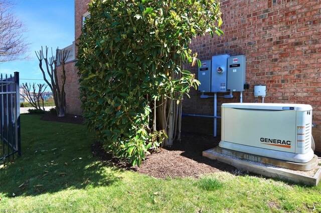 433 Croatan Rd, Virginia Beach, VA 23451 - exterior view of a power unit and brick siding