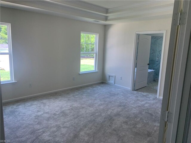 100 Corcoran Ln, Suffolk, VA 23434 - unfurnished room with crown molding, carpet flooring, and baseboards