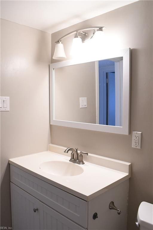 1005 Woodrow Ave Unit 3A, Norfolk, VA 23507 - half bathroom with vanity and toilet