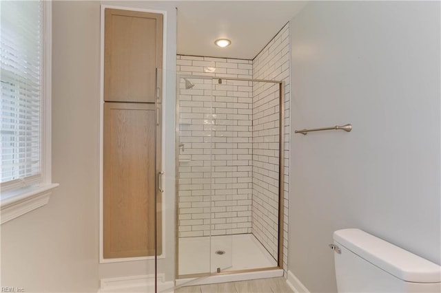 2509 Quail Ridge Ct, Chesapeake, VA 23321 - full bathroom with a stall shower and toilet