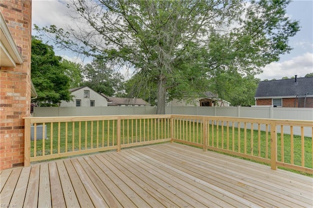 2509 Quail Ridge Ct, Chesapeake, VA 23321 - view of wooden deck