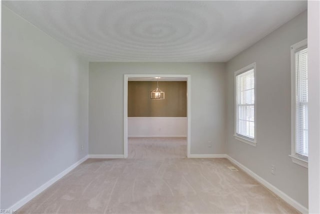 2509 Quail Ridge Ct, Chesapeake, VA 23321 - unfurnished room with light carpet and baseboards