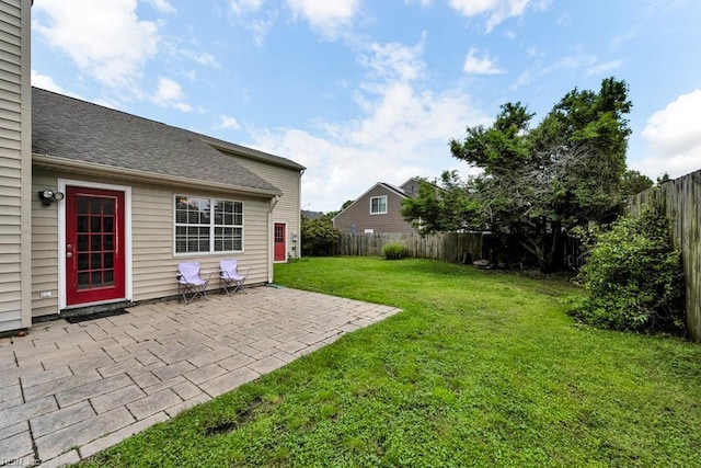 1909 Falling Sun Cir, Virginia Beach, VA 23454 - view of yard featuring a patio
