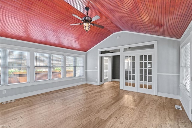 8575 Chesapeake Blvd, Norfolk, VA 23503 - unfurnished sunroom with lofted ceiling and french doors