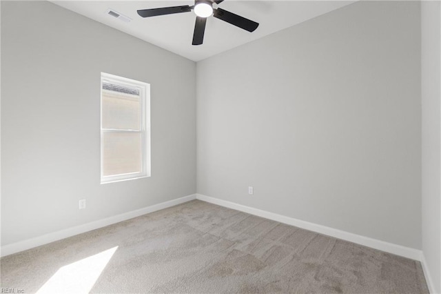 736 A Ave, Norfolk, VA 23504 - carpeted empty room featuring ceiling fan and baseboards