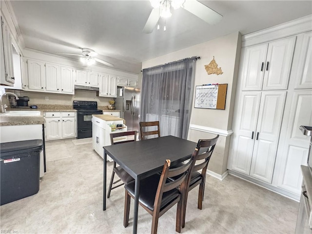 103 Lake St, Chesapeake, VA 23323 - dining room featuring a ceiling fan
