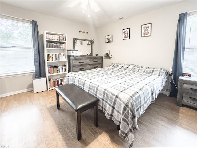 103 Lake St, Chesapeake, VA 23323 - bedroom featuring wood finished floors, multiple windows, and baseboards