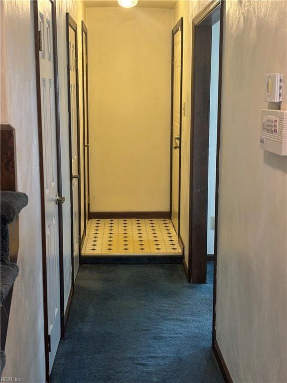5637 Picadilly Ln, Portsmouth, VA 23703 - hall with carpet and baseboards