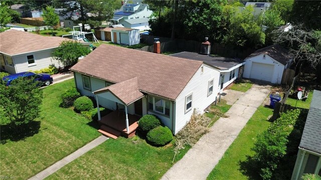 7716 Newport Ave, Norfolk, VA 23505 - aerial perspective of suburban area