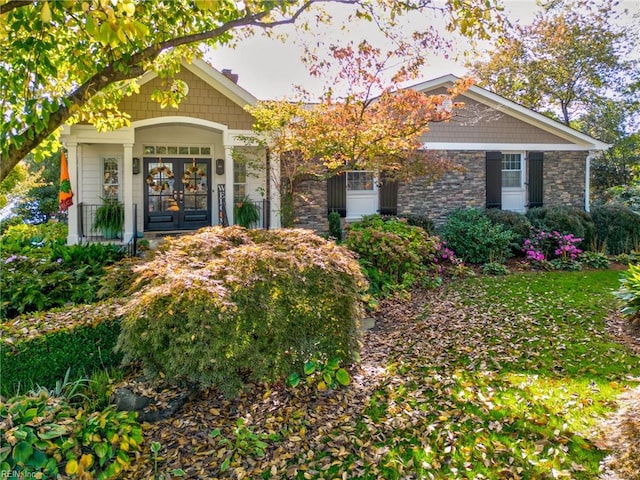 681 Thalia Point Rd, Virginia Beach, VA 23452 - craftsman inspired home featuring stone siding