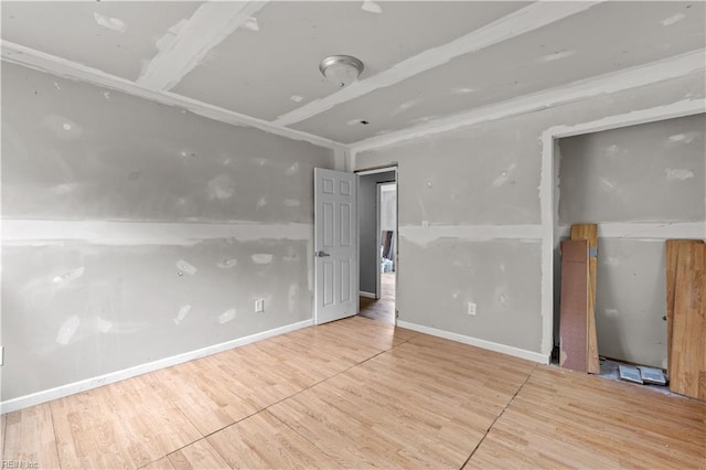 1607 Dellaire Dr, Elizabeth City, NC 27909 - unfurnished bedroom with wood finished floors