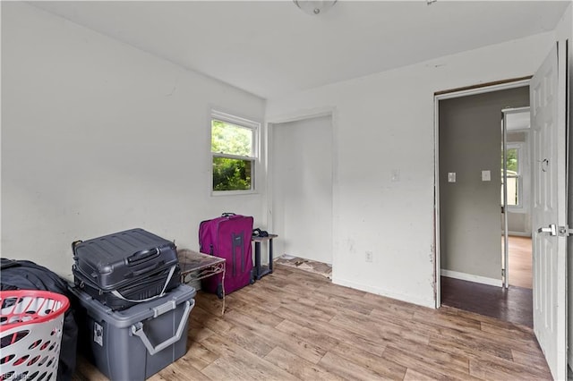 1607 Dellaire Dr, Elizabeth City, NC 27909 - spare room featuring wood finished floors and baseboards