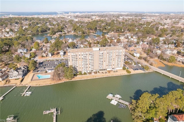 7320 Glenroie Ave Unit 8E, Norfolk, VA 23505 - aerial overview of property's location featuring a large body of water