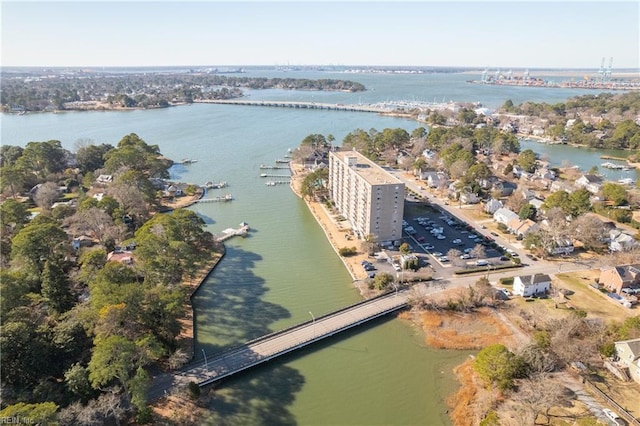 7320 Glenroie Ave Unit 8E, Norfolk, VA 23505 - aerial overview of property's location featuring a nearby body of water and a notable bridge