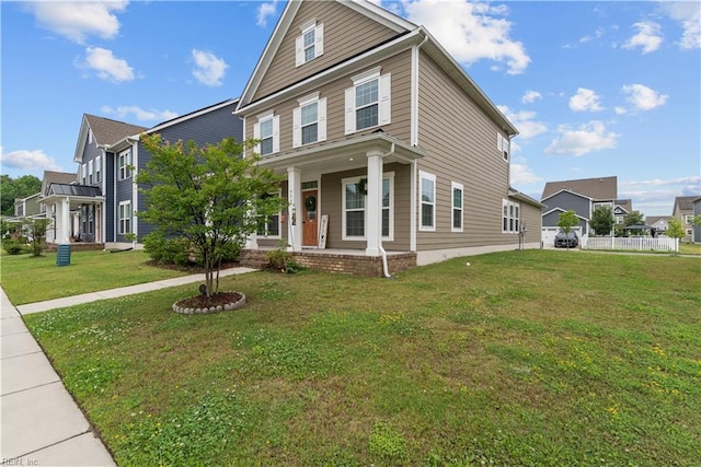 954 Olmstead St, Chesapeake, VA 23323 - view of front of property featuring a porch and a residential view