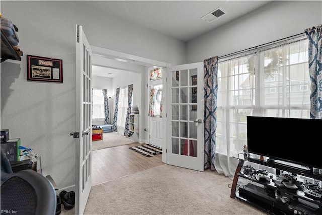 954 Olmstead St, Chesapeake, VA 23323 - carpeted office space with french doors