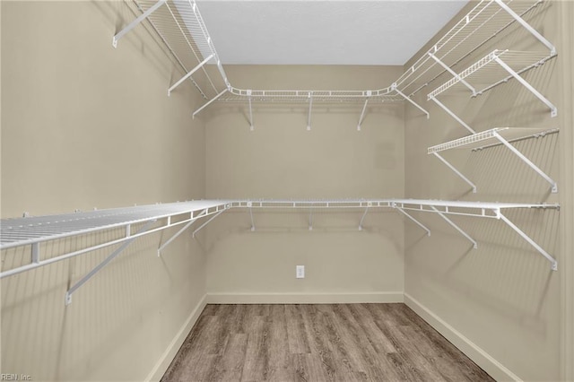 242 Genoa Dr Unit 20, Hampton, VA 23664 - walk in closet featuring wood finished floors