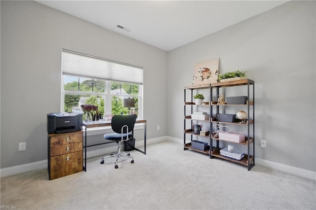2244 Rio Rancho Dr, Virginia Beach, VA 23456 - carpeted home office featuring baseboards
