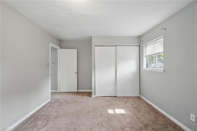 3813 Honeytree Ln, Virginia Beach, VA 23452 - unfurnished bedroom featuring carpet, baseboards, and a closet