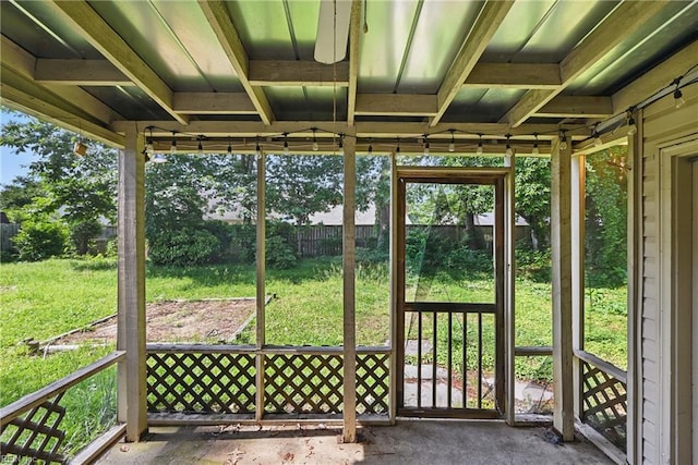 3813 Honeytree Ln, Virginia Beach, VA 23452 - view of unfurnished sunroom