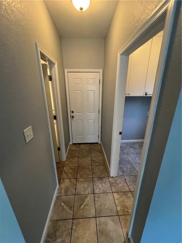 405 San Antonio Blvd, Norfolk, VA 23505 - hall with tile patterned floors and baseboards