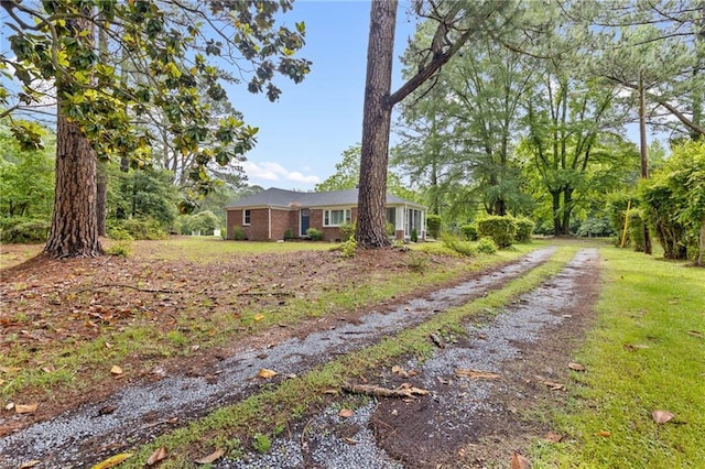 6944 Crittenden Rd, Suffolk, VA 23432 - view of front of house with brick siding
