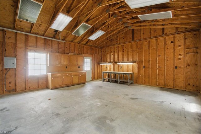 1121 Vineyard Dr, Chesapeake, VA 23322 - garage featuring electric panel