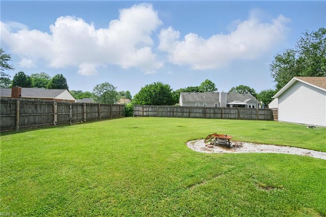 1121 Vineyard Dr, Chesapeake, VA 23322 - view of yard