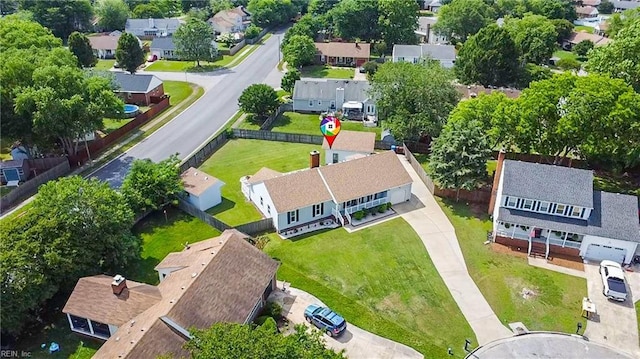 1121 Vineyard Dr, Chesapeake, VA 23322 - aerial view of residential area