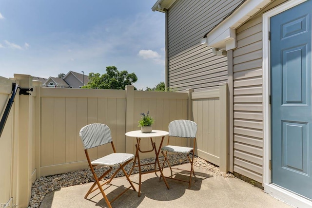 3857 Lasalle Dr Unit 102, Virginia Beach, VA 23453 - view of patio / terrace featuring fence