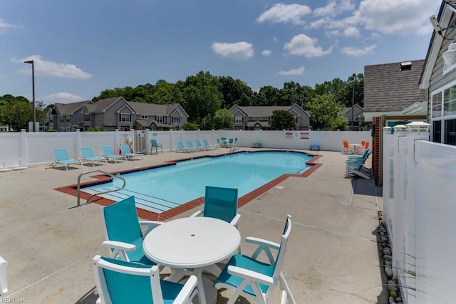 3857 Lasalle Dr Unit 102, Virginia Beach, VA 23453 - community pool featuring a patio and a fenced backyard
