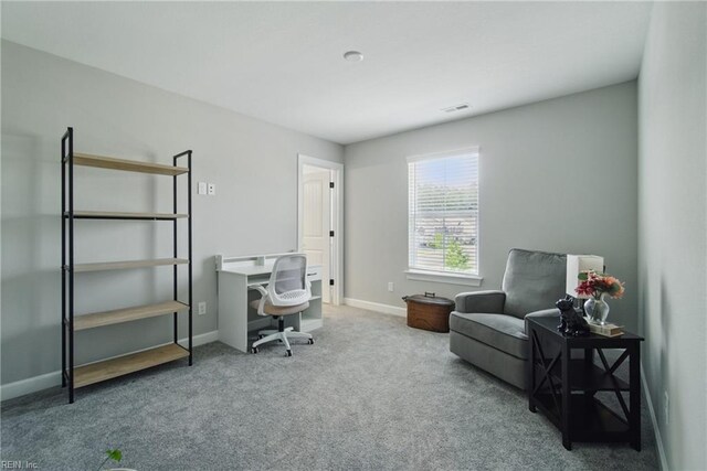 1028 Egret Ln, Suffolk, VA 23434 - carpeted office space featuring baseboards