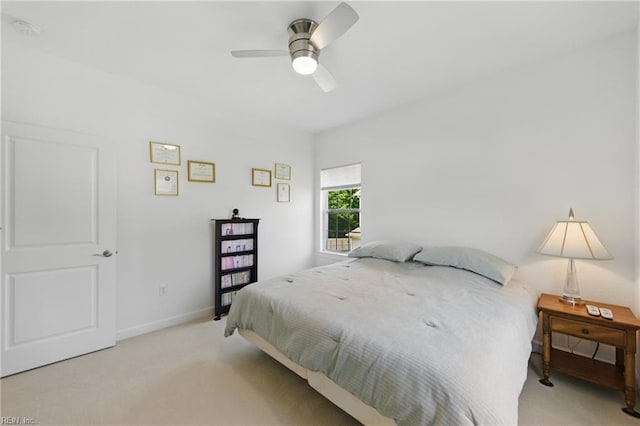 605 Middleton Way, Chesapeake, VA 23322 - carpeted bedroom with baseboards and ceiling fan