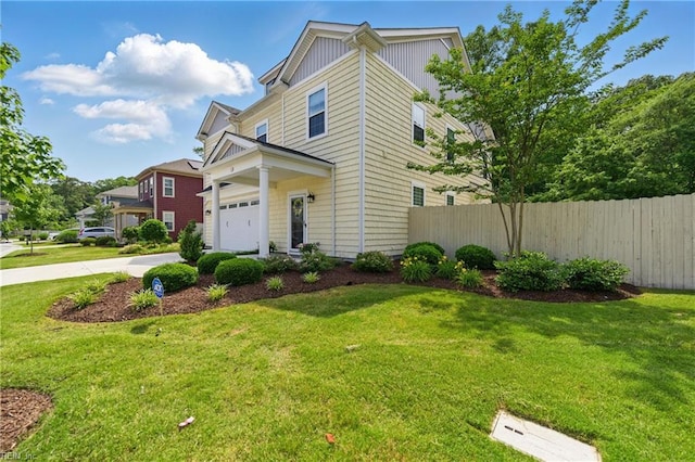 605 Middleton Way, Chesapeake, VA 23322 - view of front facade featuring an attached garage and concrete driveway