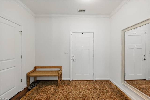 605 Middleton Way, Chesapeake, VA 23322 - foyer entrance with ornamental molding and baseboards