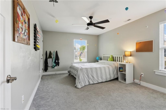 110 Sea Hero Ct, Suffolk, VA 23435 - bedroom featuring multiple windows, carpet floors, and baseboards