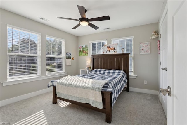 110 Sea Hero Ct, Suffolk, VA 23435 - carpeted bedroom featuring baseboards and ceiling fan