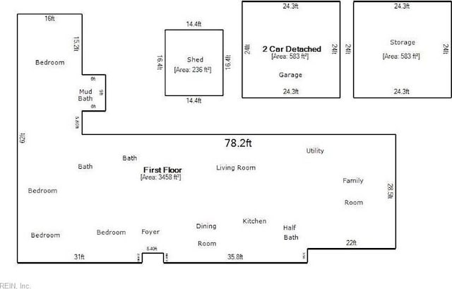 101 Stadium Dr, Chesapeake, VA 23322 - room layout