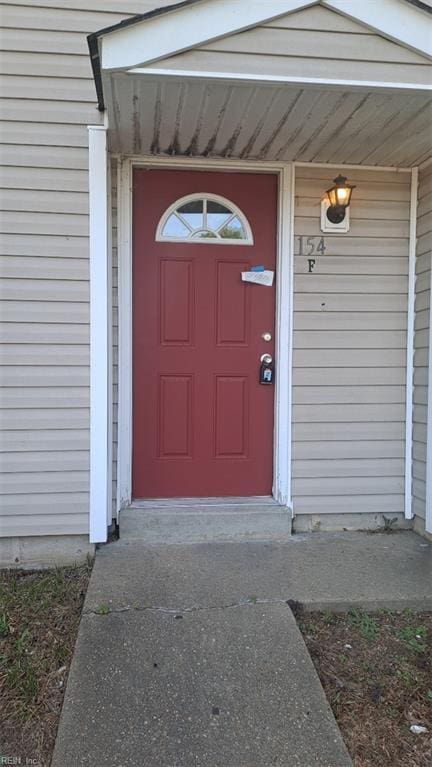 154 Jenness Ln Unit F, Newport News, VA 23602 - view of exterior entry