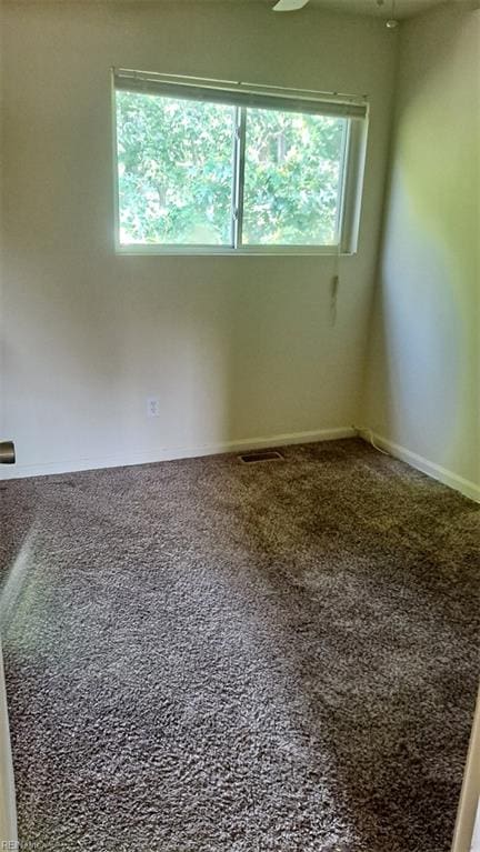 154 Jenness Ln Unit F, Newport News, VA 23602 - empty room with carpet flooring and a ceiling fan