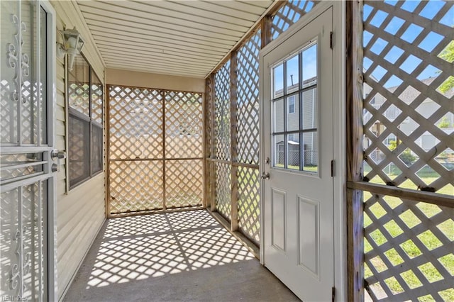 1048 Wilmington St, Norfolk, VA 23505 - view of unfurnished sunroom