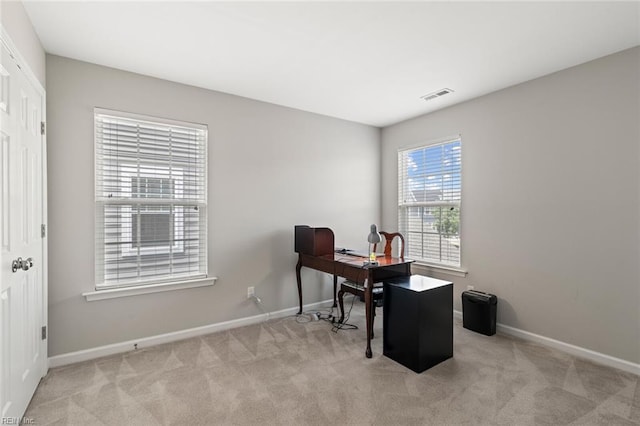 513 Simpson Ln, Chesapeake, VA 23323 - carpeted office space featuring baseboards